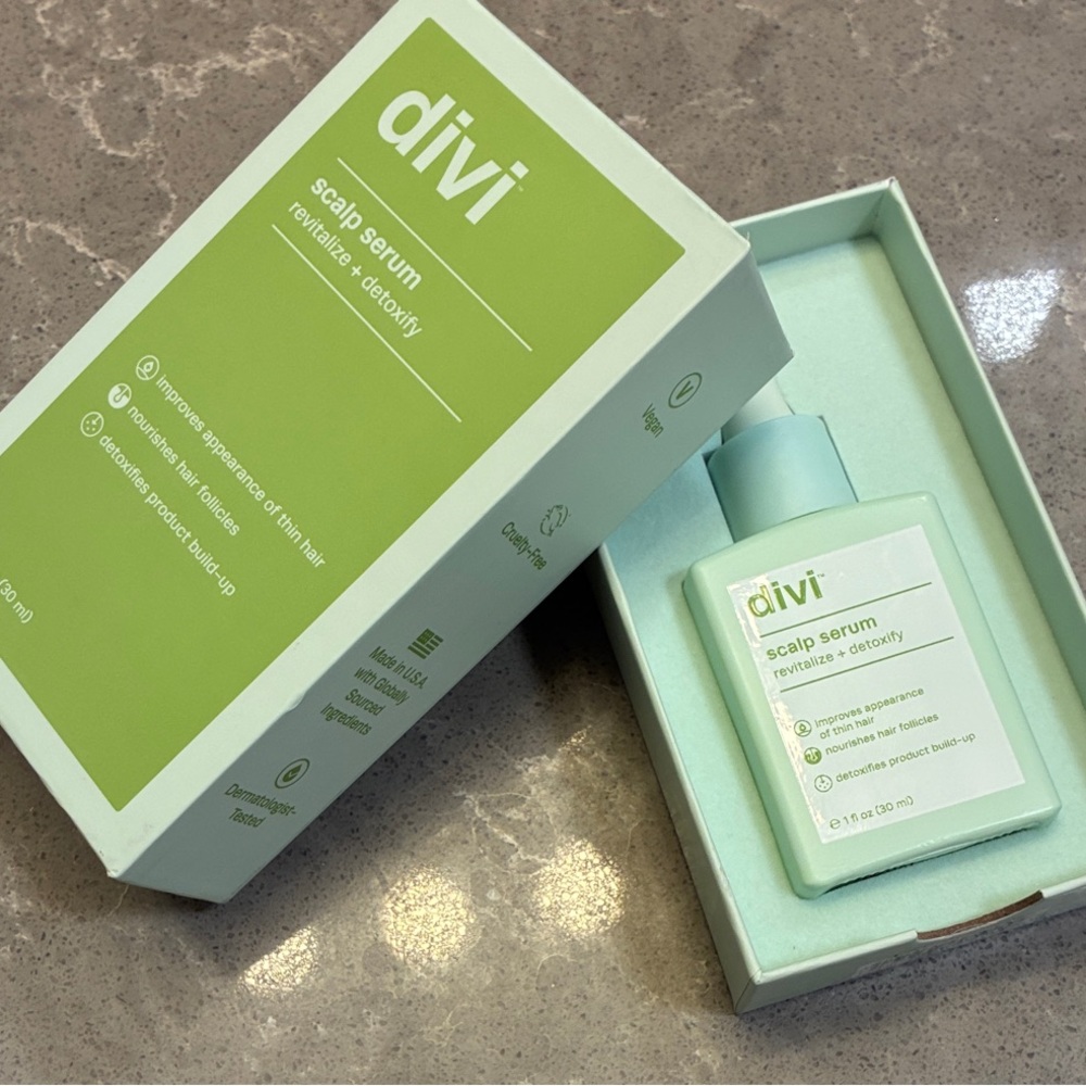 Divi Revitalize & Detoxify Scalp Serum - Green
